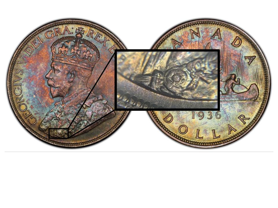 New-1936-Canada-Silver-Dollar-Variety
